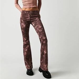 SOLD ON DEPOP Free People low waist Flare Pants